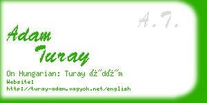 adam turay business card